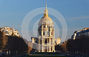 Chapel of Saint-Louis-des-Invalides 1679 in Les Invalides National Residence of Invalids complex, Paris, France.