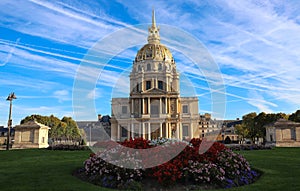 Chapel of Saint-Louis-des-Invalides 1679 in Les Invalides National Residence of Invalids complex, Paris, France.