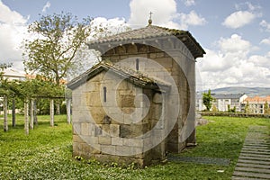 Chapel of San Miguel ArcÃ¡ngel, Celanova, Orense, Spain photo