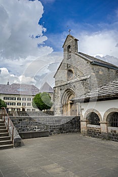 The Chapel Sancti Spiritus in Roncesvalles, Spain