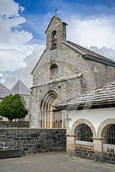 The Chapel Sancti Spiritus in Roncesvalles, Spain