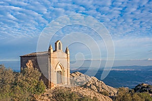 Chapel of Sant Joan, Montserrat, Catalonia, Spain photo