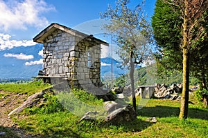 Chapel Sasso Dascio Lake Como, Lombardy