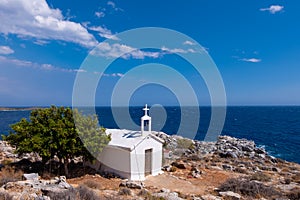 Chapel in Sfakia area, in south Crete photo
