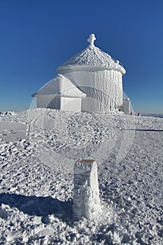 Chapel on Snezka mountain