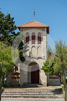 The chapel of Soulac, in Medoc, France.