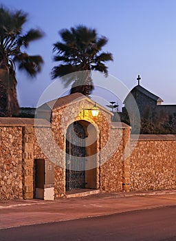 Chapel of St. Anne on Gozo island. Dwejra Bay. Malta