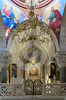 Chapel of St. Helena. Church of the Holy Sepulchre. Jerusalem