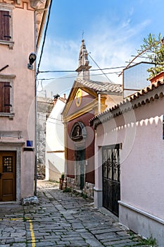 Chapel of St. John the Evangelist in Buje, Croatia