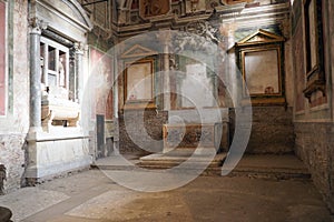 Basilica of St. Stephen the Round in Rome, Italy