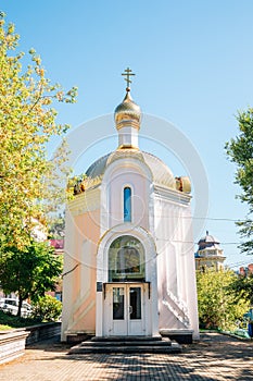 Chapel of St. Tatiana in Vladivostok, Russia