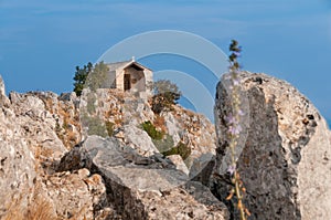 Chapel on the top of mountain