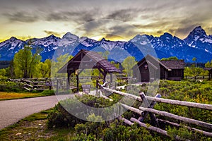 Chapel of the Transfiguration in Grand Teton National Park, Wyoming