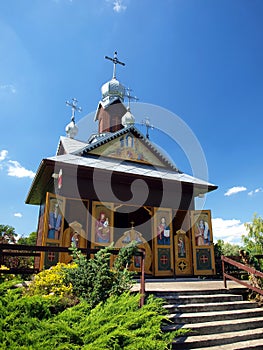 Chapel of the Transfiguration of Jesus on Mount Tabor in the wor