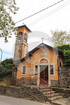 Chapel vergine di caravaggio in Citta Alta, Bergamo photo