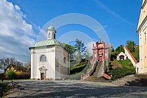 Chapel of the Virgin Mary of Einsiedeln and Chapel of St. Florian - Ostrov nad Ohri photo