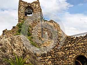 The Chapel of the Virgin of the Rock in Mijas in the Alpujarra Mountains above the costa del Sol