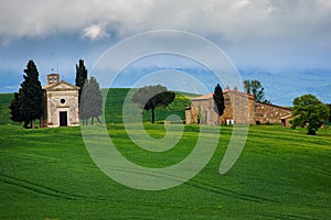 Chapel Vitaleta, Tuscany