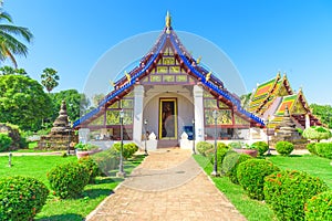 The chapel of Wat Phra Borom That Thung Yang temple.