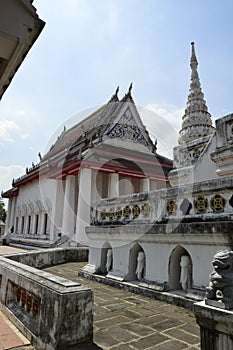 The Chapel of Wat Phra Samut Chedi Temple