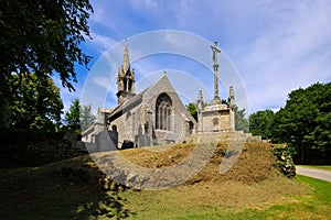 Chapelle Notre Dame de Bonne Nouvelle in Locronan in Brittany, France