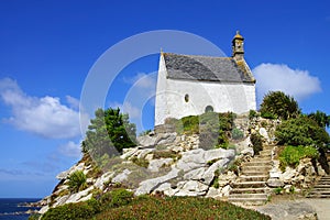 Chapelle Sainte Barbe. Roscoff, France photo