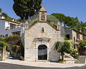 Chapelle Sainte Claire, a 15th century church in Saint Paul de Vence