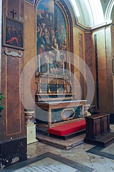 Basilica of Saints John and Paul in Rome, Italy