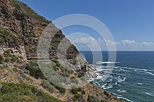 Chapman's Peak Drive. Awesome road to Cape of Good Hope.