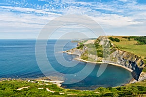 Chapman's Pool and the Dorset coast