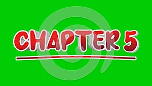 Chapter 5 3d text Animation motion graphics pop up