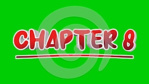 Chapter 8 3d text Animation motion graphics pop up