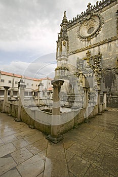 Chapter House, Templar Castle and the Convent of the Knights of Christ, founded by Gualdim Pais in 1160 AD, is a Unesco World photo