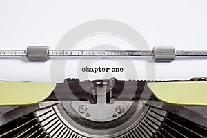 Chapter one - storytelling