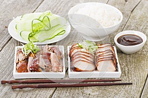 Char Siu Pork & Peking Duck