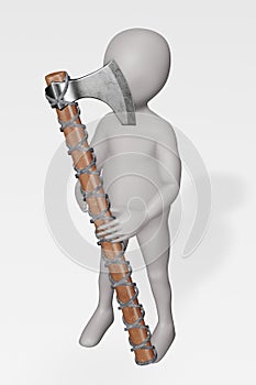 Character with Battleaxe