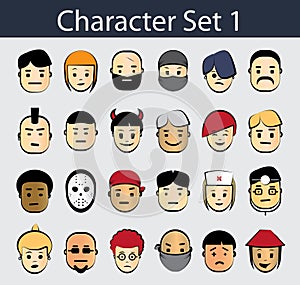 Character Icon Set 1
