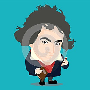 Character of Ludwig van Beethoven photo