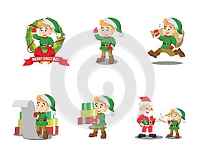 Character profesion person bundle set photo