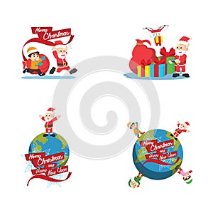 Character profesion person bundle set