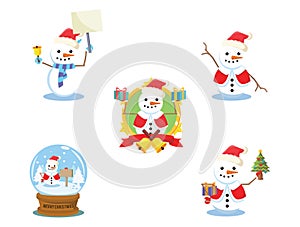 Character profesion person bundle set