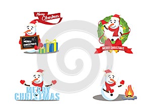 Character profesion person bundle set photo