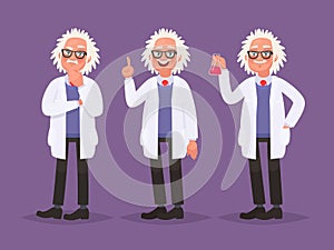 Character set of a scientist. Discovery in science