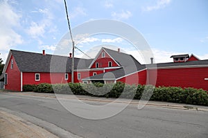 The characteristic houses of Lunenburg