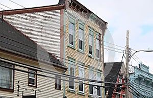 The characteristic houses of Lunenburg