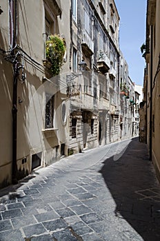 A characteristic street of Ortigia