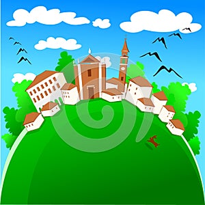 Characteristic village