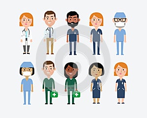 Characters in Medical Occupations photo