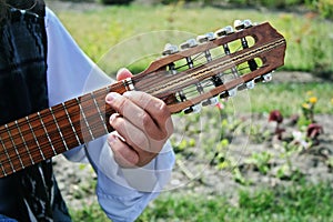 Charango - bolivian guitar. photo