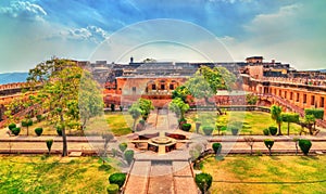 Charbagh Garden of Jaigarh Fort in Jaipur - Rajasthan, India